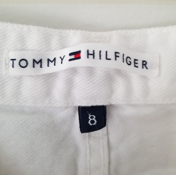 Tommy hilfiger cropped high waisted jeans size 8 - Picture 3 of 7